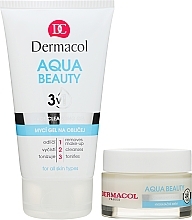 Набір - Dermacol Aqua Beauty (cr/50ml + gel/150ml) — фото N2