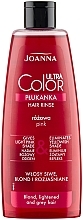 Ополіскувач для волосся підфарбовуючий, червоний - Joanna Ultra Color System — фото N3