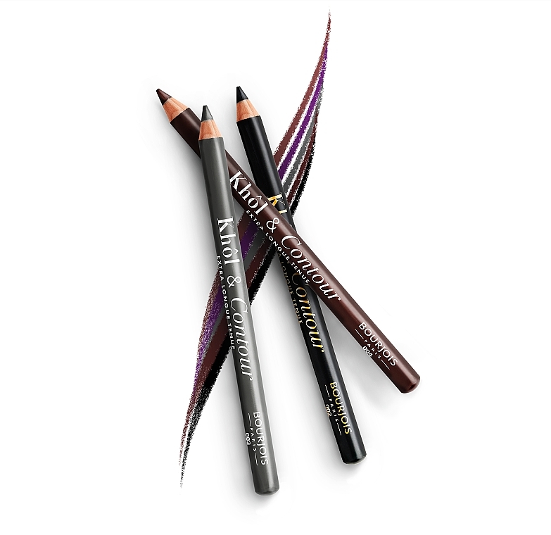 Олівець для повік - Bourjois Khol & Contour Extra-Long Wear — фото N4