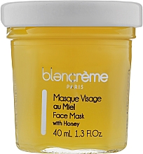 Парфумерія, косметика Маска для обличчя відновлювальна "Мед" - Blancreme Honey Face Mask Nourishing And Repairing