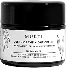 Крем для обличчя "Королева ночі" - Mukti Organics Queen of the Night Creme — фото N1