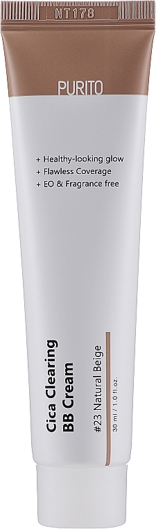 УЦЕНКА ВВ крем с экстрактом центеллы - Purito Cica Clearing BB cream * — фото N1