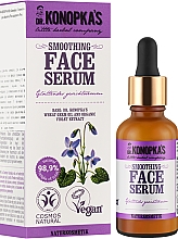 Розгладжувальна сироватка для обличчя - Dr. Konopka's Smoothing Face Serum — фото N2