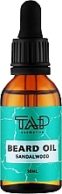 Парфумерія, косметика Олія для бороди "Sandal Wood" - TAP Cosmetics Beard Oil