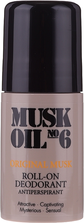 Шариковый дезодорант - Gosh Copenhagen Musk Oil No.6 Roll-On Deodorant