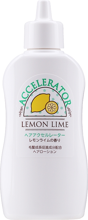 Лосьон для ускорения роста волос - Kaminomoto Hair Accelerator Lemon Lime Lotion — фото N1