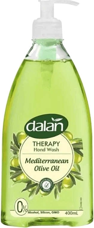 Мило рідке "Середземноморська оливкова олія" - Dalan Therapy Hand Wash — фото N1