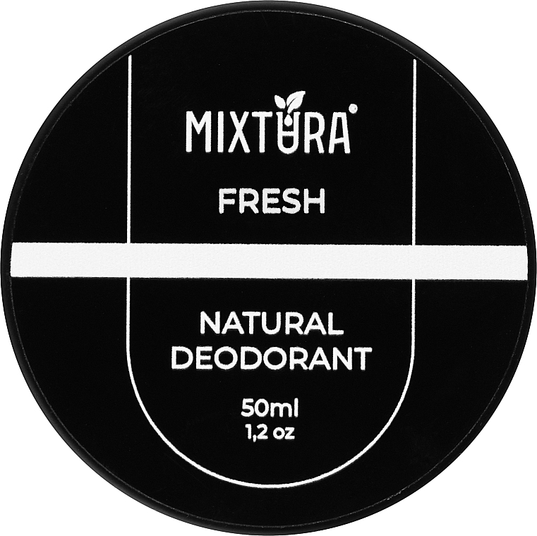 Натуральный крем-дезодорант "Свежесть" - Mixtura Fresh Natural Deodorant — фото N1