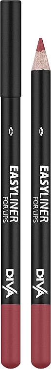 Карандаш для губ - Diva Easy Liner for Lips