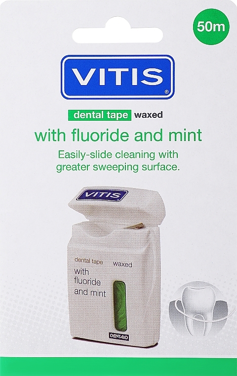 Зубная нить - Dentaid Vitis Waxed Dental Tape