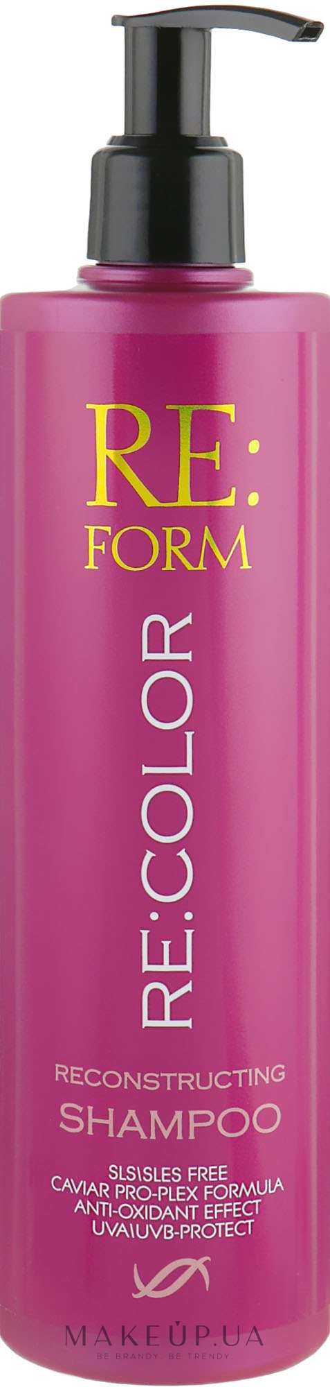 Реконструирующий шампунь для восстановления окрашенных волос «Сохранение цвета» - Re:form Re:color Reconstructing Shampoo — фото 400ml
