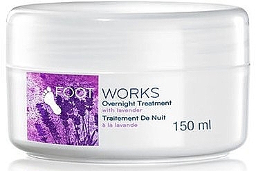 Зволожувальний нічний крем для ніг з екстрактом лаванди - Avon Foot Works Cream