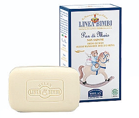 Детское мыло - Helan Linea Bimbi Pan di Mais Soap-free — фото N1