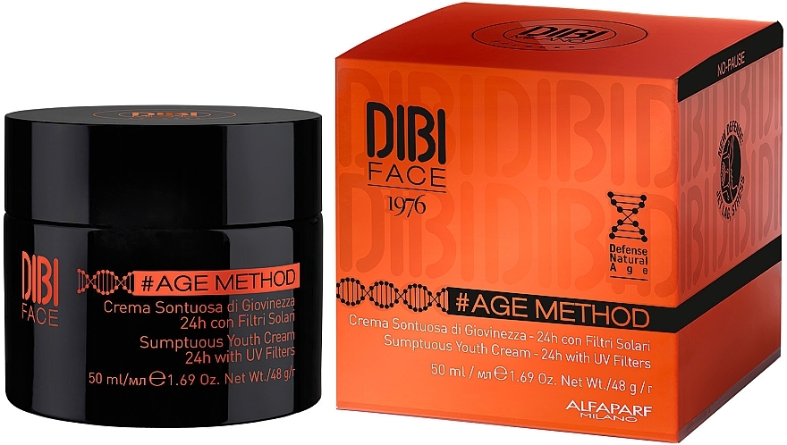 Крем для лица "Роскошь молодости" - DIBI Milano Age Method Cream — фото N1