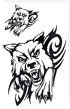 Временное тату "Волк с орнаментом" - Ne Tattoo — фото N2