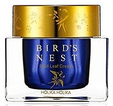 Крем омолоджувальний з екстрактом гнізда ластівки - Holika Holika Prime Youth Bird's Nest Gold Leaf Cream — фото N1