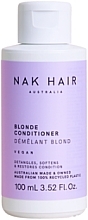 Духи, Парфюмерия, косметика Кондиционер для волос "Блонд" - NAK Blonde Conditioner