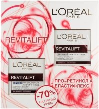 Парфумерія, косметика Набір - LOreal Paris Revitalift (cr/50ml + cr/50ml)