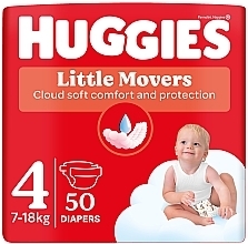 Парфумерія, косметика Підгузки Ultra Comfort 4 (7-18 кг), 50 шт. - Huggies