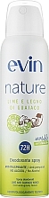Аэрозольный дезодорант-антиперспирант "Nature" - Evin Deodorante Spray — фото N1