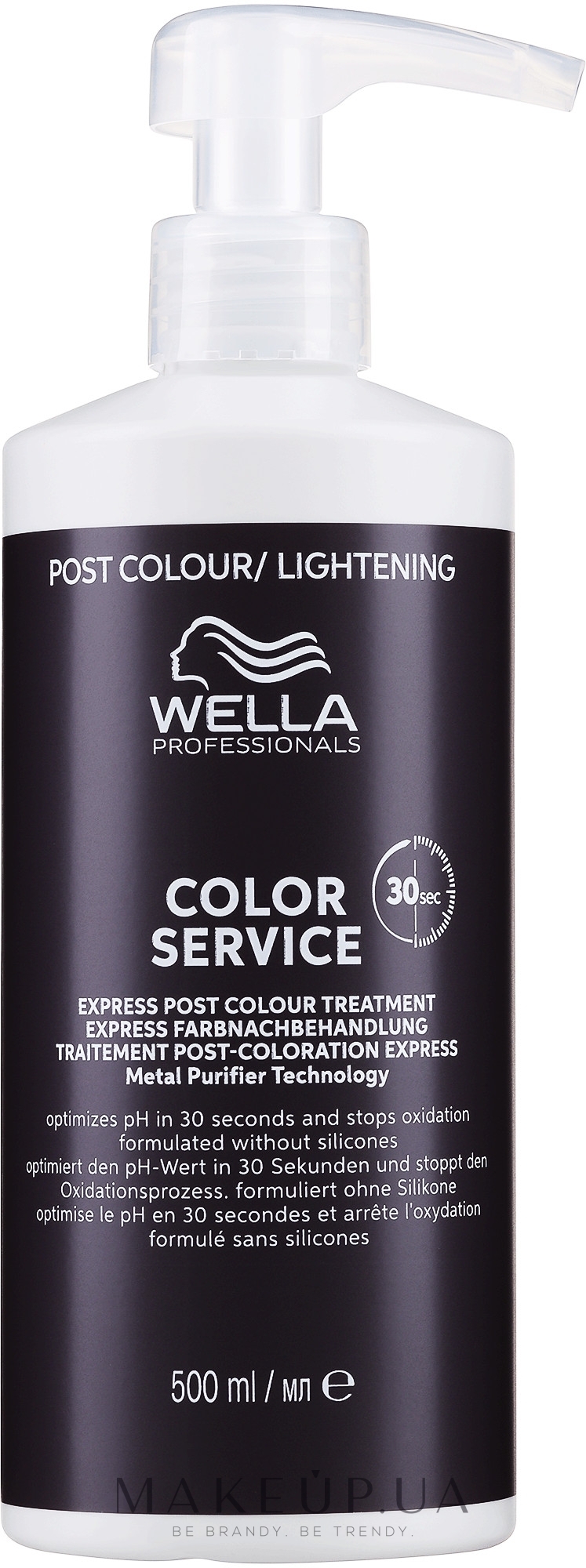 Экспресс-уход после окрашивания - Wella Professionals Color Motion+ Post-Color Treatment — фото 500ml