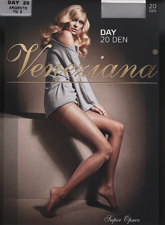 Колготки для женщин "Day", 20 Den, argento - Veneziana — фото N1