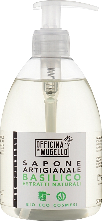 Жидкое мыло "Базилик" - Officina Del Mugello Liquid Soap Basil — фото N1