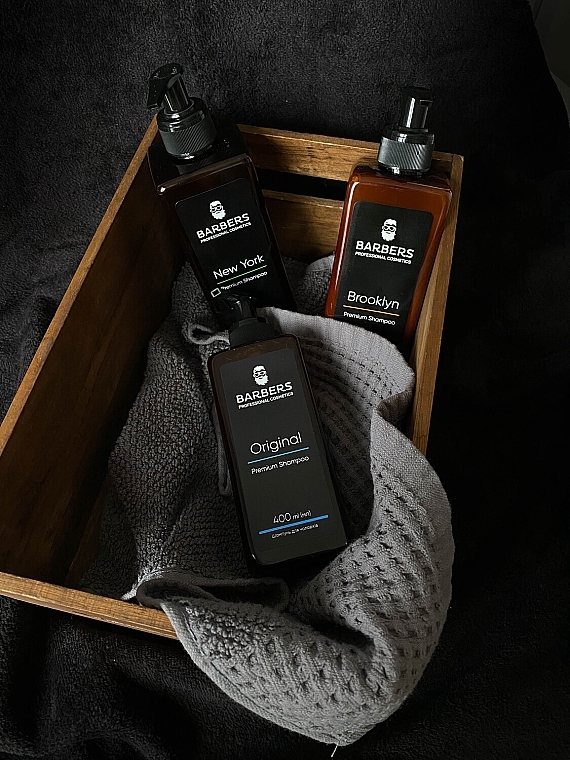УЦІНКА Шампунь для чоловіків для щоденного використання - Barbers Original Premium Shampoo * — фото N9
