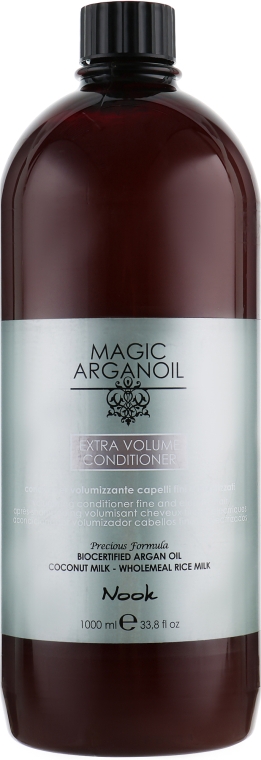 Кондиціонер для об'єму тонкого і ослабленого волосся - Nook Magic Arganoil Extra Volume Conditioner