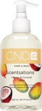 Духи, Парфюмерия, косметика Гель для душа - CND Hand and Body Scentsations Mango & Coconut Wash 