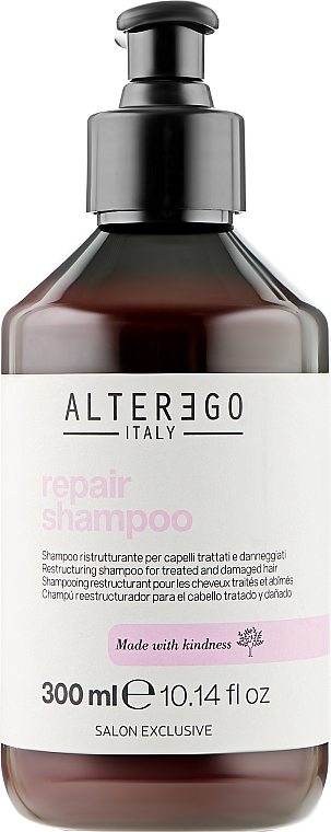 Восстанавливающий шампунь для поврежденных волос - Alter Ego Repair Shampoo