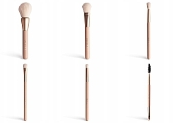 Набір пензлів для макіяжу, 6 шт. - Inglot The Complete Beauty Tools Edit — фото N5