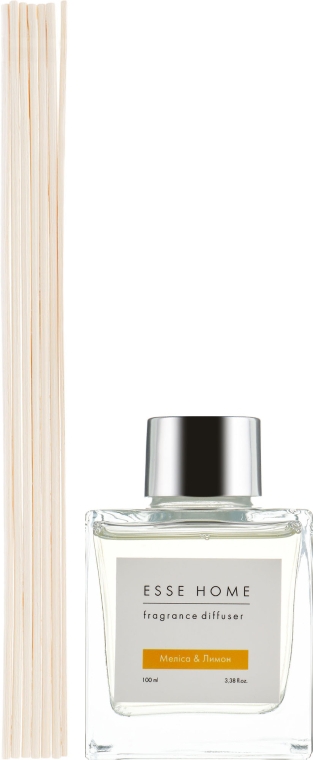Аромадифузор "Меліса і лимон" - ESSE Home Fragrance Diffuser — фото N2