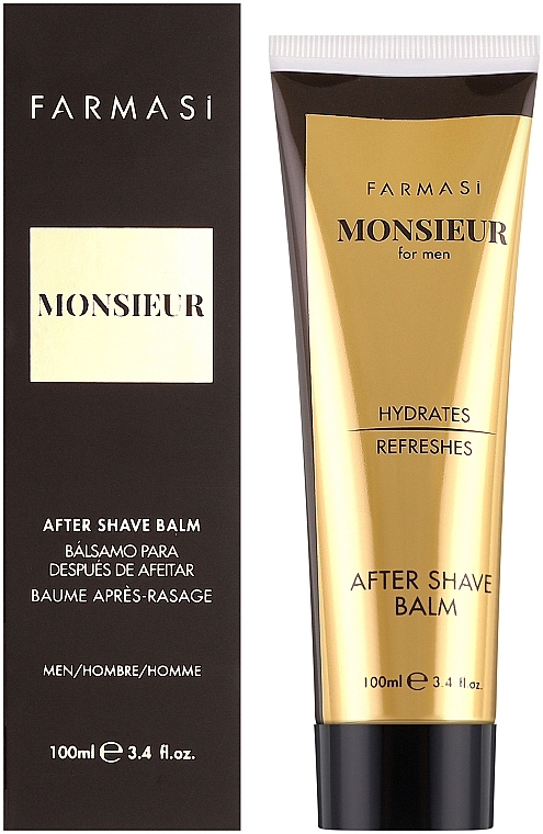 Парфумований бальзам після гоління - Farmasi Monsieur After Shave Balm — фото N2