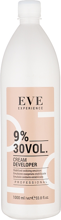 Окислитель 9% - Farmavita Eve Experience Cream Developer (30 Vol) — фото N1