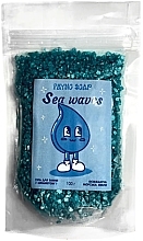 Духи, Парфюмерия, косметика Соль для ванны с шиммером "Sea Waves" - Fayno Soap Bath Salt