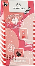 Духи, Парфюмерия, косметика Набор - The Body Shop Berries & Bliss Blissful Strawberry Treats (sh/gel/60ml + b/spray/100ml)