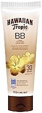 Парфумерія, косметика Сонцезахисний лосьйон для тіла та обличчя - Hawaiian Tropic BB Cream Sun Lotion Face And Body Spf30