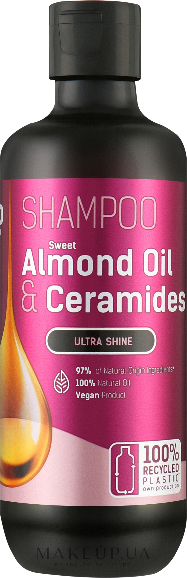 Шампунь для волосся "Sweet Almond Oil & Ceramides" - Bio Naturell Shampoo — фото 355ml
