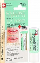 Духи, Парфюмерия, косметика Бальзам для губ - Eveline Cosmetics Lip Therapy Sos Expert Care Formula Intensely Regenerating Lip Balm