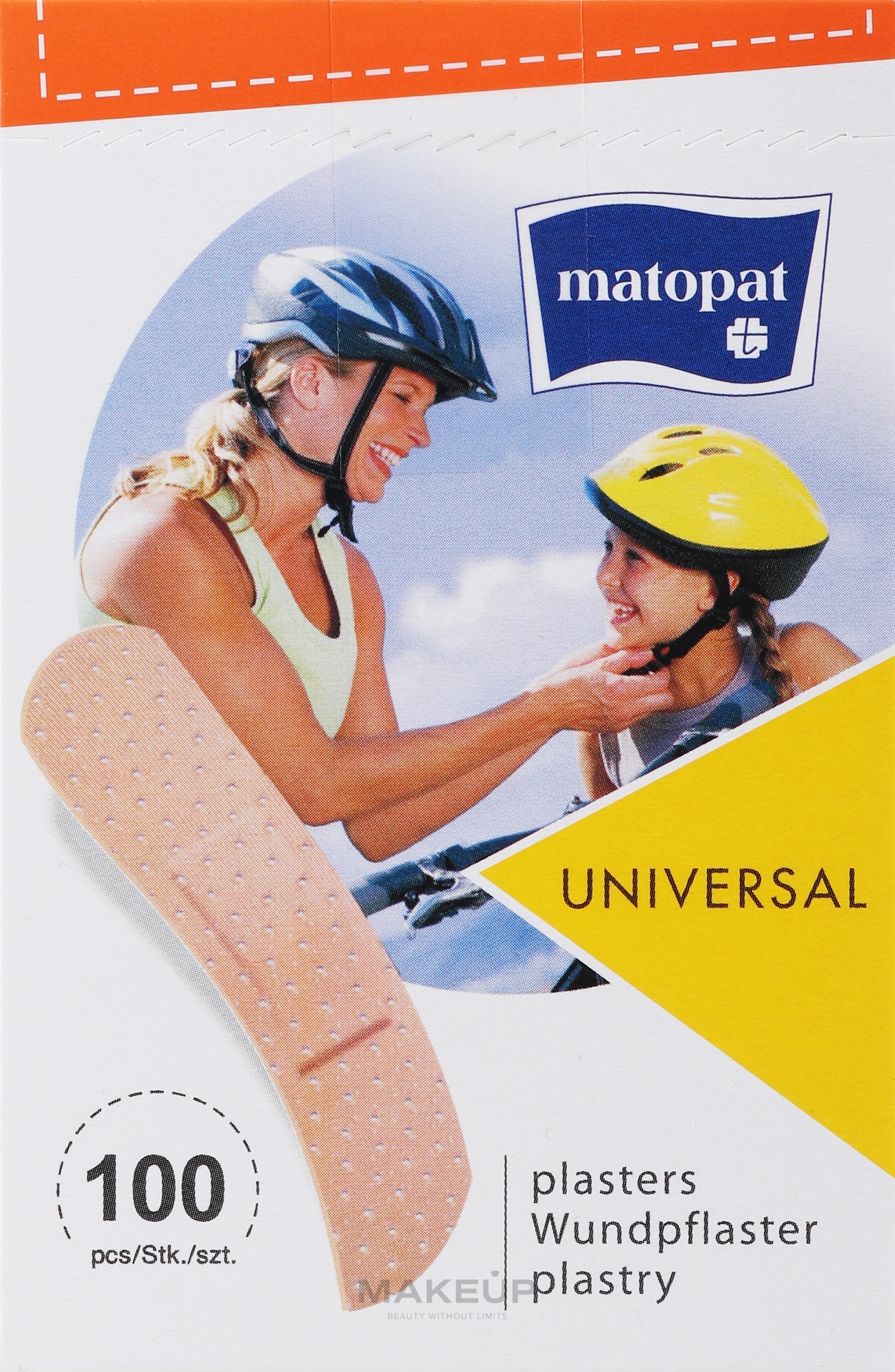 Медичний пластир Matopat Universal, 19 х 76 мм - Matopat — фото 100шт