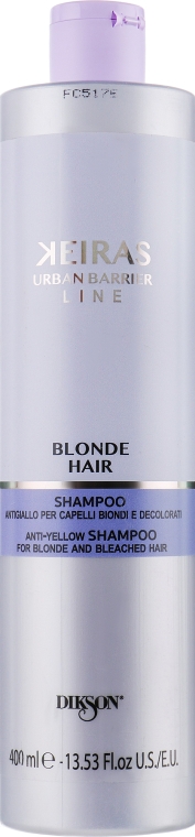 Шампунь для освітленого волосся - Dikson Blonde Hair Keiras Urban Barrier — фото N1