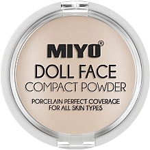 Пудра компактна з дзеркалом - Miyo Doll Face Compact Powder — фото N2