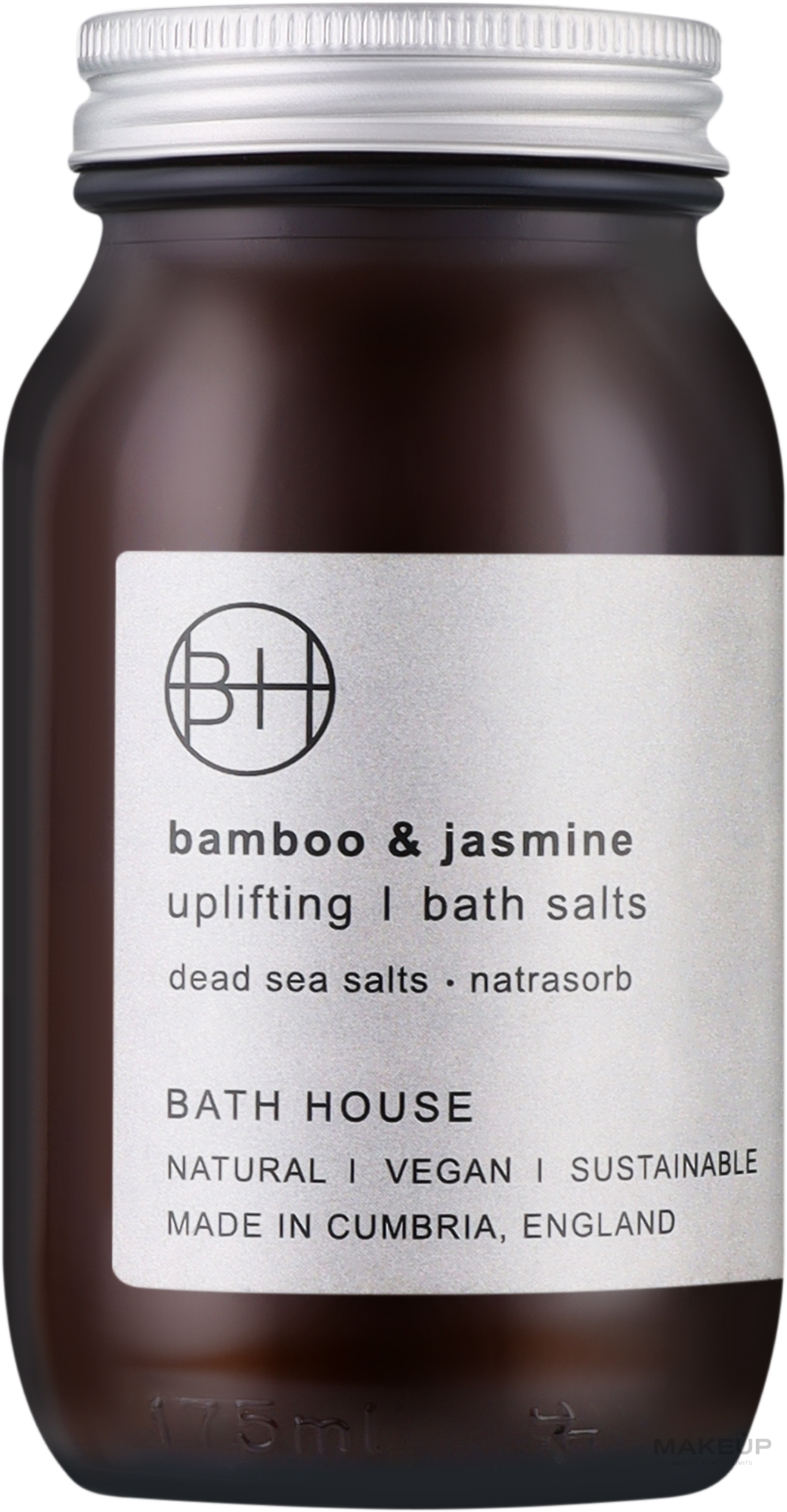 Сіль для ванн з бамбуком та жасмином - Bath House Bamboo&Jasmine Bath Salts — фото 175g