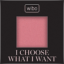 Парфумерія, косметика Рум'яна для обличчя - Wibo I Choose What I Want Blusher (змінний блок)