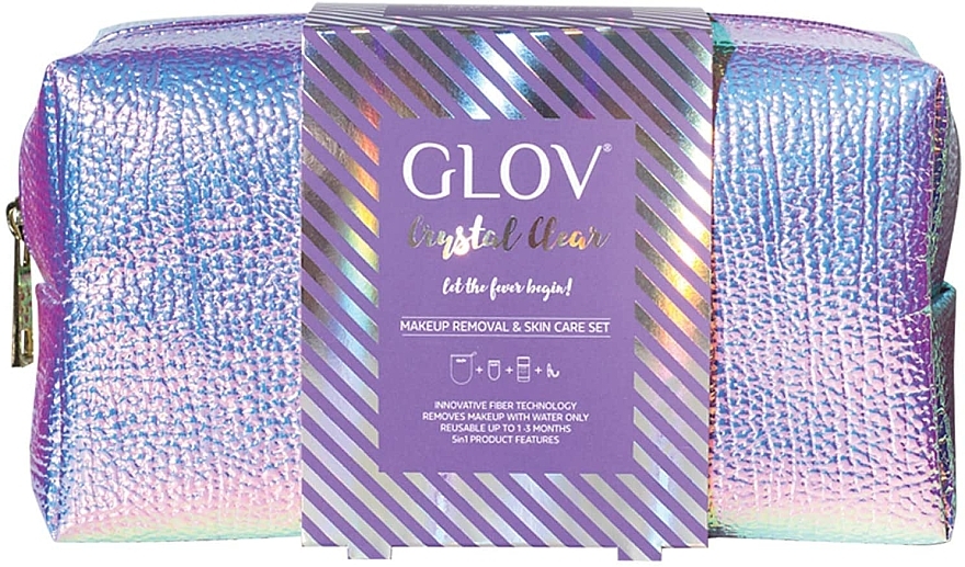 Набір - Glov On-The-Go Crystal Clear (glove/mini/1pcs + glove/1pcs + stick/40g + hanger/1pcs + bag) — фото N6