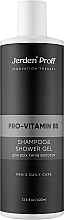 Мужской шампунь-гель для душа с провитамином B5 и витамином Е - Jerden Proff Pro-Vitamin B5 Shampoo & Shower Gel — фото N1