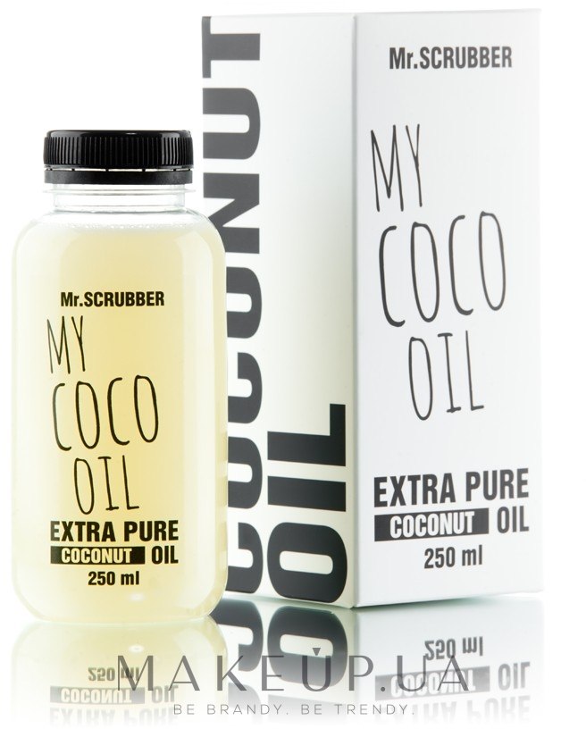 Олія косметична кокосова екстраочищена - Mr.Scrubber My Coco Oil Extra Pure Coconut Oil — фото 250ml