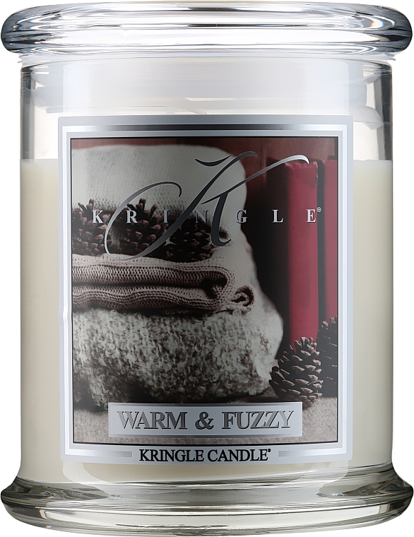 Ароматична свічка в банці - Kringle Candle Warm & Fuzzy — фото N1