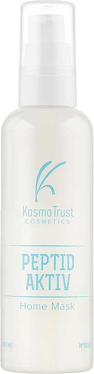 Пептидная осветляющая маска от купероза для восстановления кожи - KosmoTrust Cosmetics Peptid Aktiv Home Mask